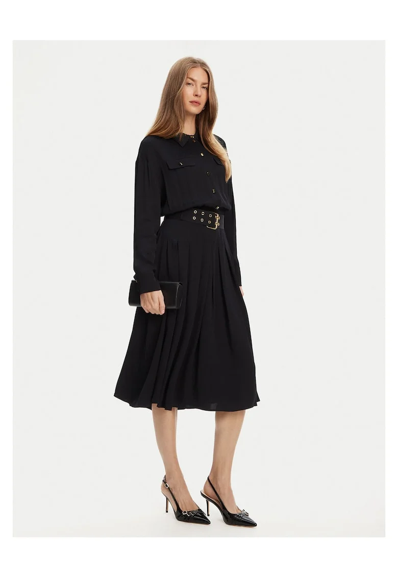 Rochie midi de cocktail,  neagra