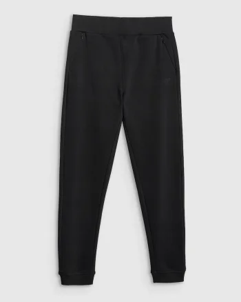 Pantaloni dama RSS24TTROF1331-11S, 4F, Bumbac, Negru,