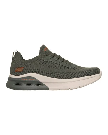 Pantofi sport din material textil Bobs Arc Waves 2.0, Portocaliu mandarina/Verde aquamarin/Bej deschis