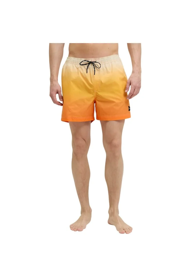 Short JACK &JONES Maui Swim Dip Dye AKM 45464, Portocaliu