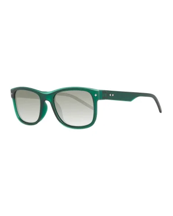 Ochelari de soare patrati cu lentile polarizate, Verde inchis