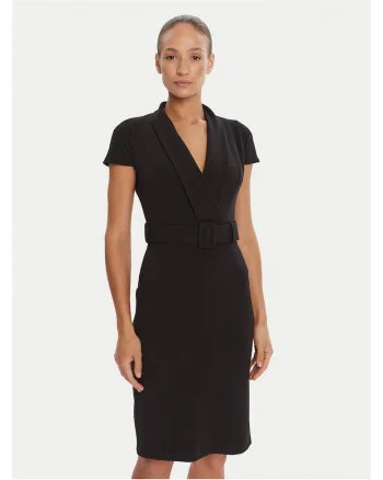 Rochie de cocktail,  negru, fabrica de calitate,