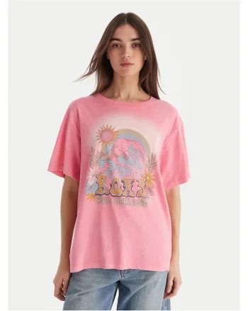 Tricou dama  roz, bumbac