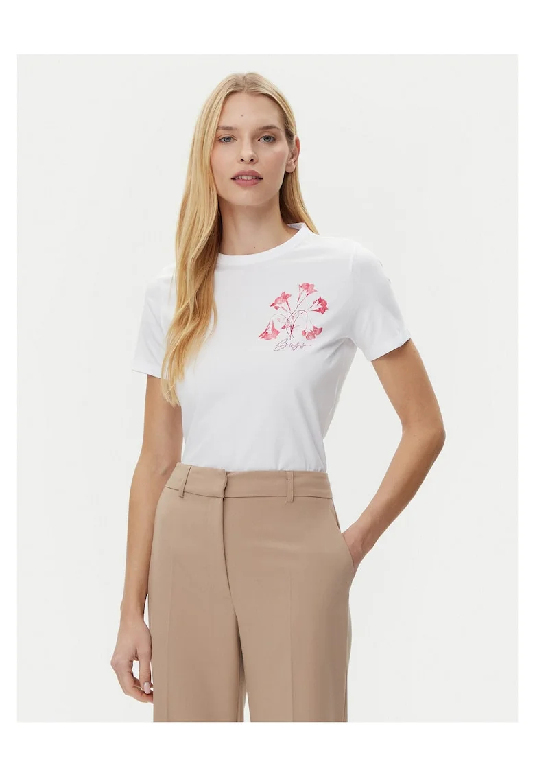 Tricou  alb