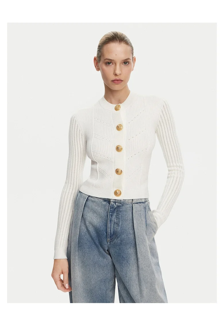 Cardigan de dama  alb,