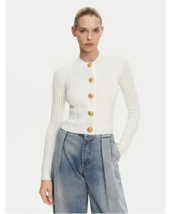 Cardigan de dama  alb,