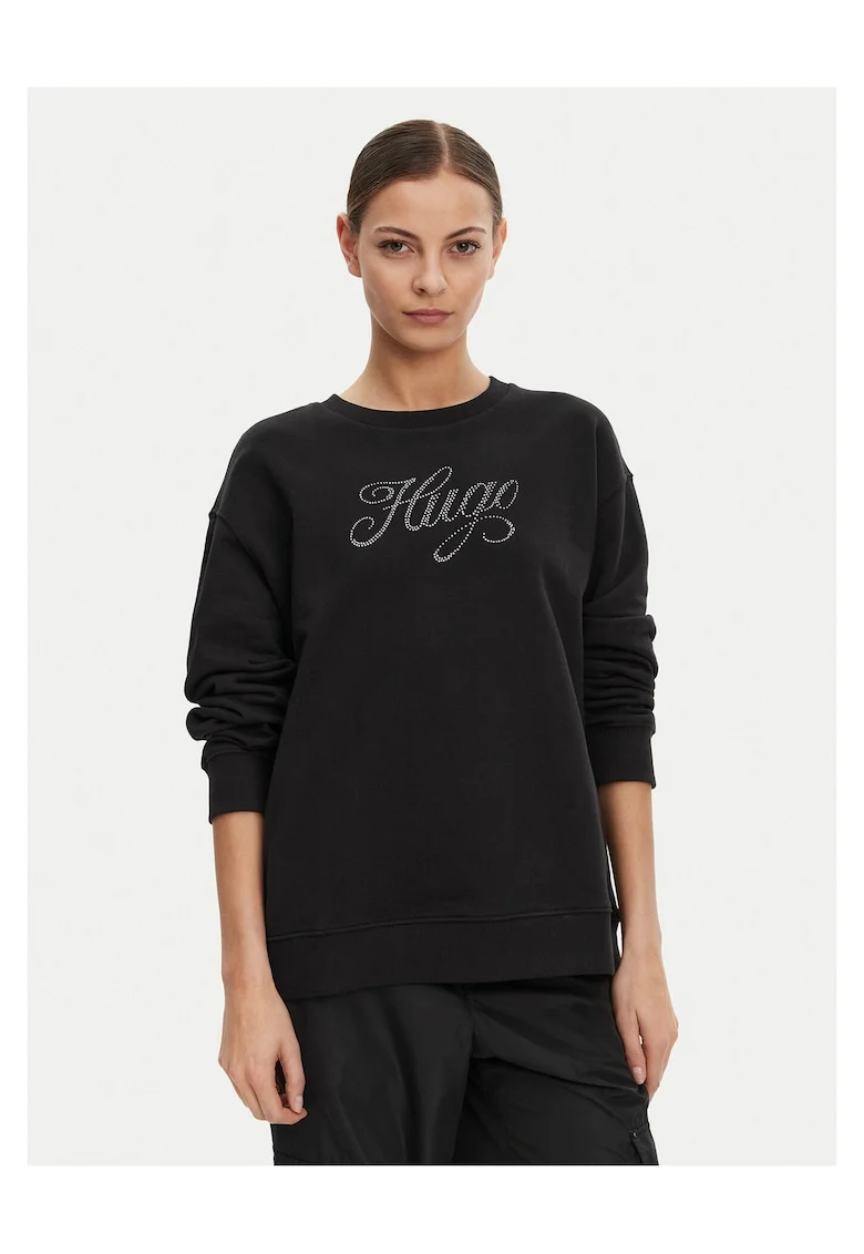 Hanorac dama  negru, textil