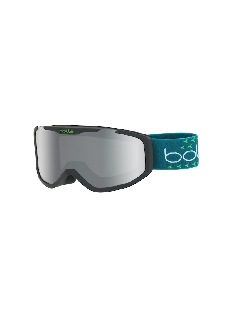 Ochelari schi  ROCKET PLUS MATTE BLACK & GREEN BLACK CHROME