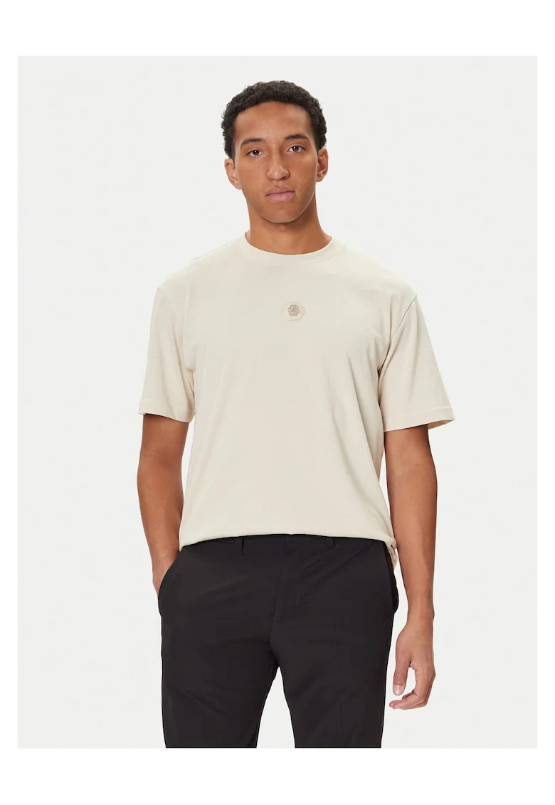 Tricou barbati  bumbac, ecru