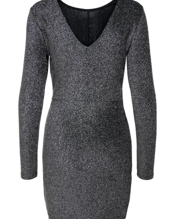 Rochie de cocktail  gri, fabrica usoara