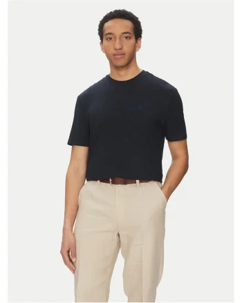 Tricou barbat,  bleumarin, bumbac