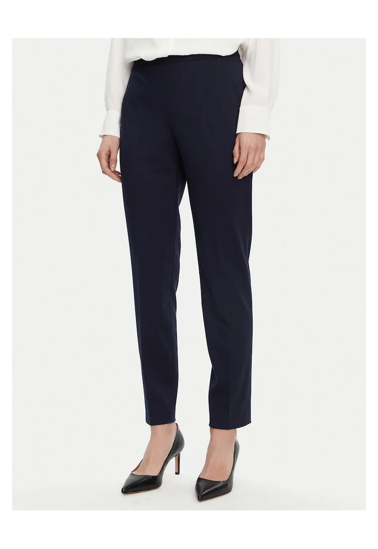 Pantaloni eleganti pentru dama  bleumarin