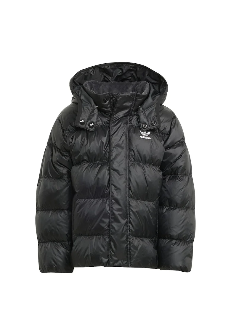 Geaca de puf unisex pentru copii  negru