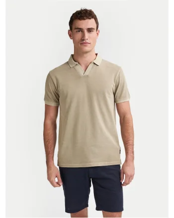 Tricou barbati  bej, bumbac