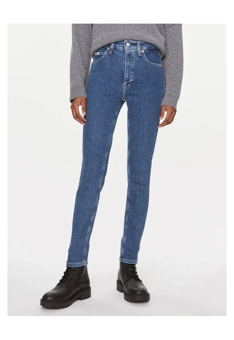 Blugi pentru femei, Calvin, skinny, albastru
