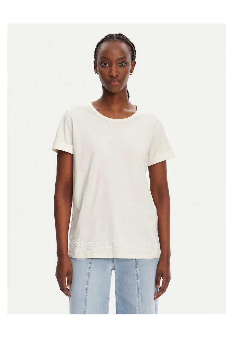Tricou dama  alb
