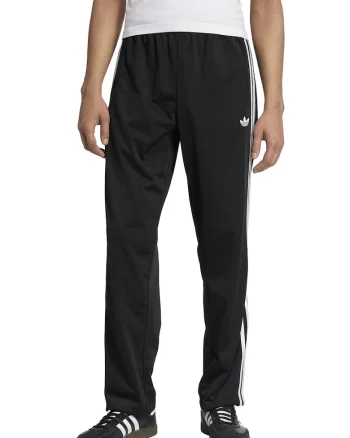 Pantaloni de trening cu talie elastica Firebird, Alb/Negru