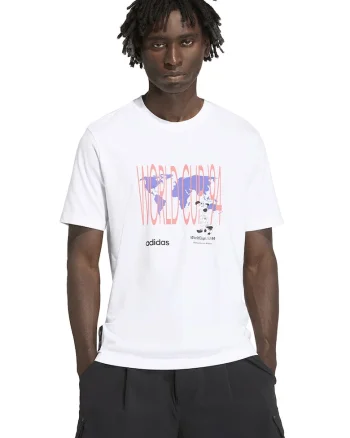 Tricou cu imprimeu si decolteu la baza gatului, Alb/Coral/Ametist