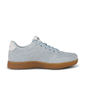 Pantofi sport de piele intoarsa, Albastru glaciar