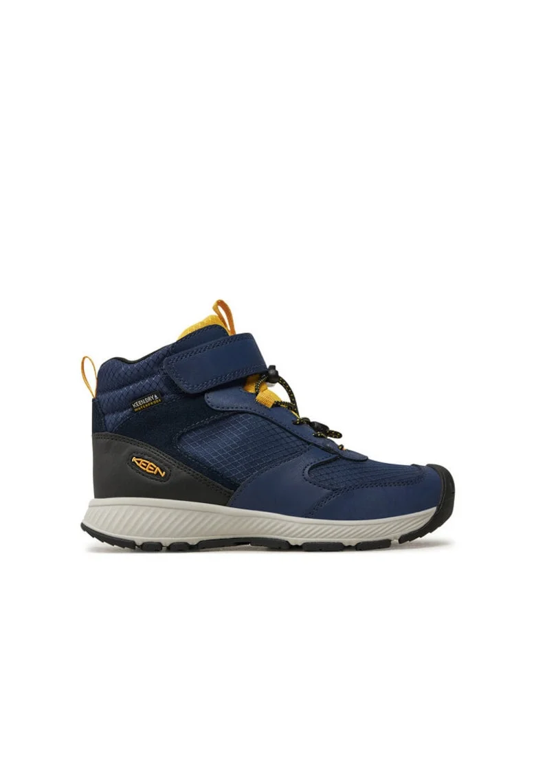 Bocanci trekking barbati  304757600, Textil, Albastru, Albastru