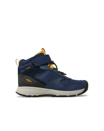 Bocanci trekking barbati  304757600, Textil, Albastru, Albastru