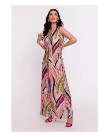 Rochie maxi cu imprimeu,