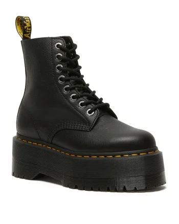 Ghete de piele 1460 Pascal, Negru