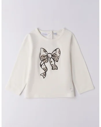 Bluza cu imprimeu grafic, Auriu/Alb fildes/Negru