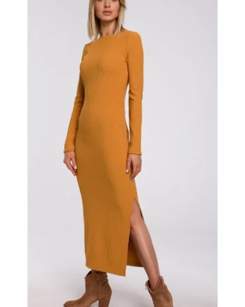 Rochie \ Poliester / Elastan, Galben