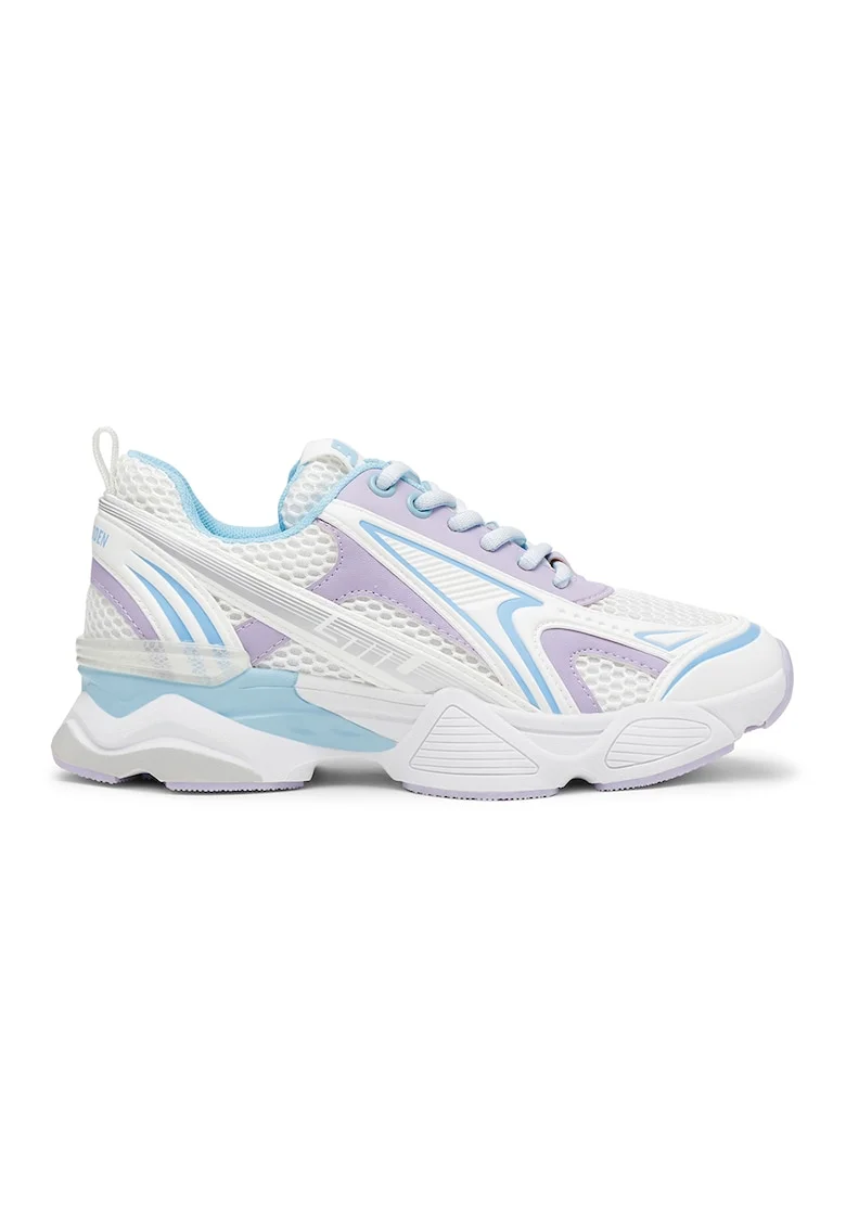 Pantofi sport low-cut Speedster-E, Albastru pastel/Lila pal/Alb optic