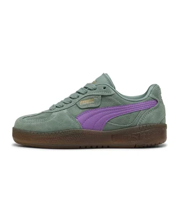 Pantofi sport Palermo Moda Xtra Gum low-cut, Verde pal/Ametist