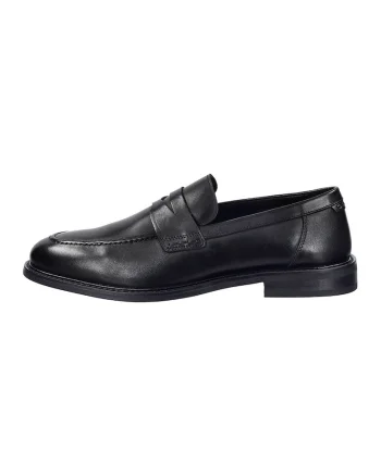 Pantofi loafer din piele Lozham, Negru