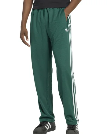 Pantaloni de trening cu aspect texturat si terminatii cu fermoar, Verde