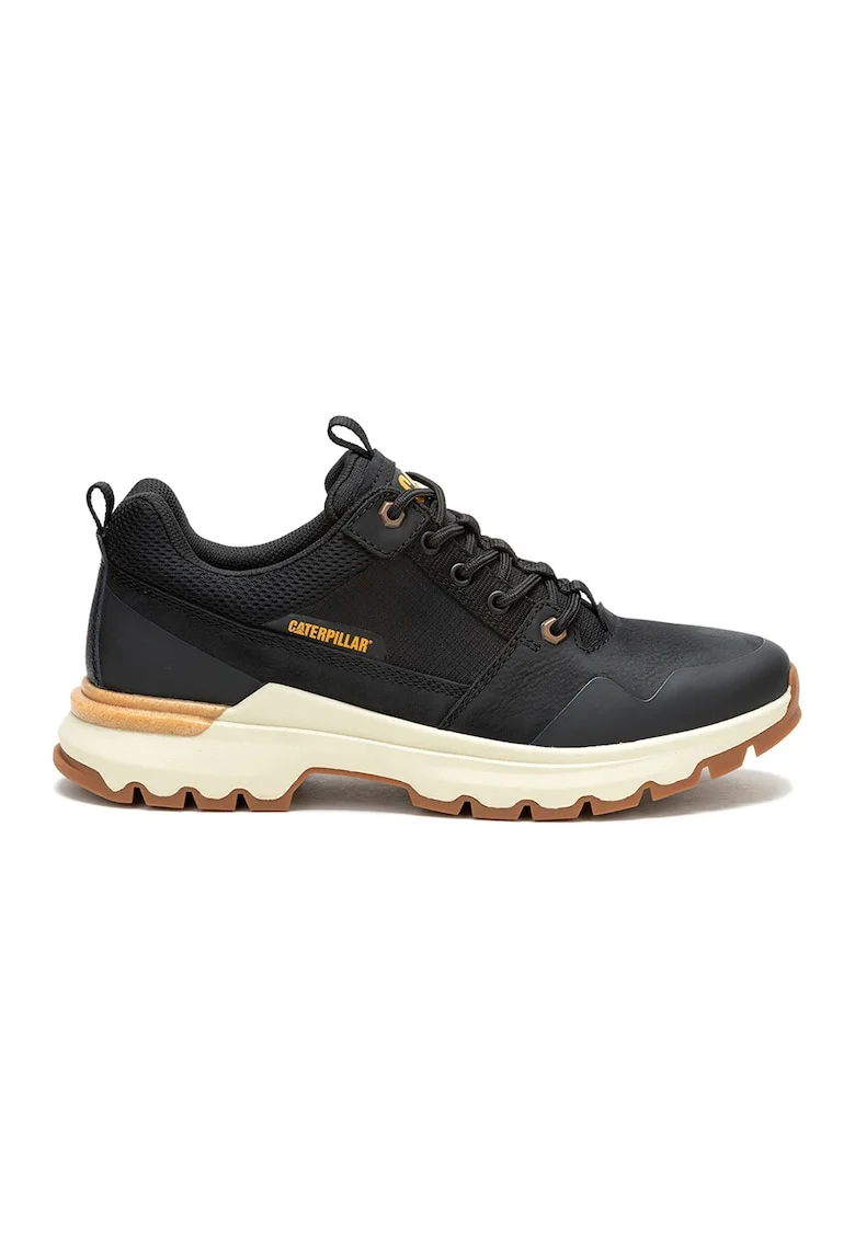 Pantofi sport low-cut cu segmente din piele intoarsa Colorado, Negru