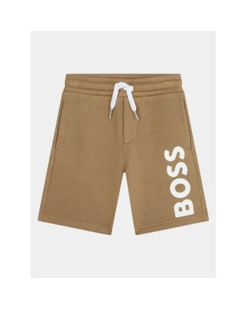 Pantaloni scurti baieti,  303626945, Bumbac, Bej, Bej