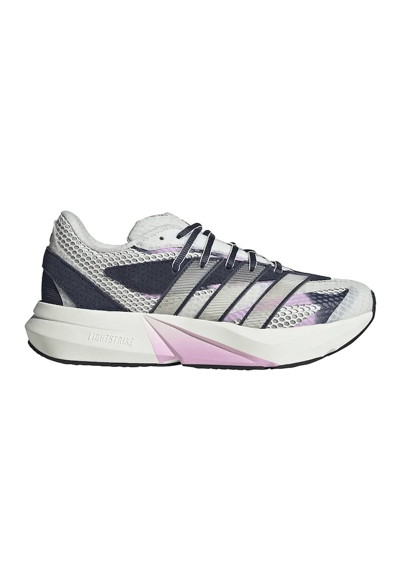 Pantofi sport din plasa cu garnituri din material sintetic Lightblaze, Albastru inchis/Alb murdar/Roz
