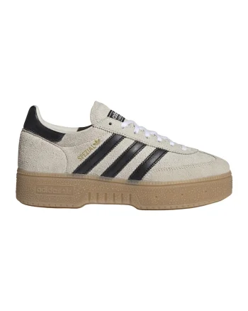 Pantofi sport din piele intoarsa Spezial, Negru/Maro taupe deschis