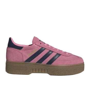 Pantofi sport din piele intoarsa cu logo Spezial, Albastru ultramarin/Roz prafuit