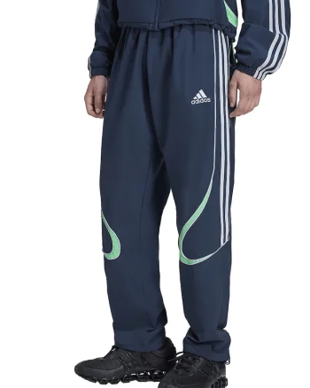 Pantaloni de trening cu benzi contrastante TeamGeist, Bleumarin