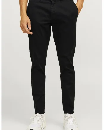 Blugi uni slim fit, Negru