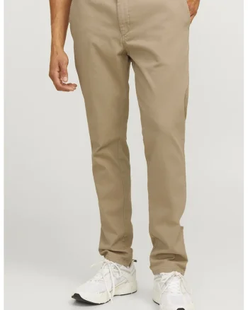 Blugi uni slim fit, Bej