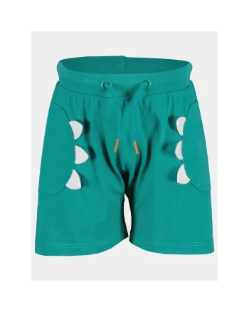 Pantaloni scurti sport baieti,  303576585, Verde, Bumbac