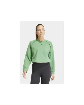 Bluza termica dama,  303458218, Poliester reciclat/Bumbac, Verde, Verde