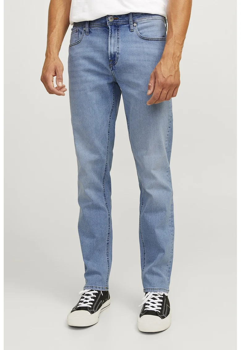 Blugi regular fit, Albastru