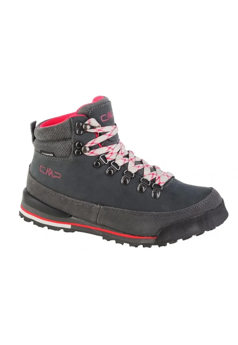 Ghete trekking dama  Heka WP, piele nabuc, multicolor, Multicolor