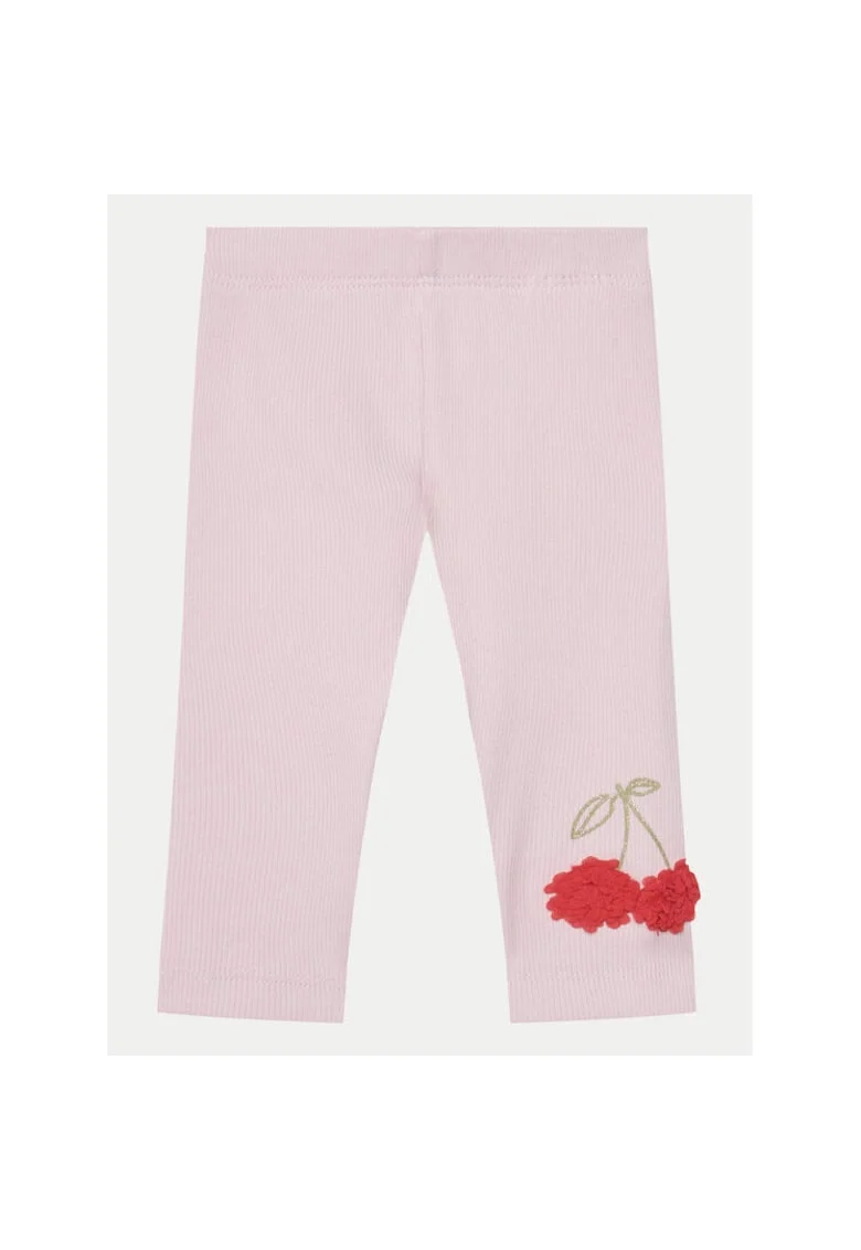 Pantaloni fete,  304732072, Bumbac organic, Roz, Roz