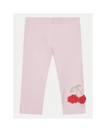 Pantaloni fete,  304732072, Bumbac organic, Roz, Roz