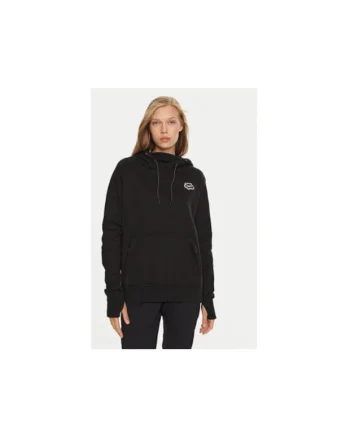 Bluza termica dama,  304703898, Bumbac/Poliester, Negru, Negru