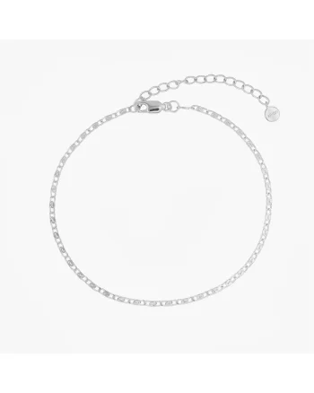 Bratara de picior din argint Silver Anchor