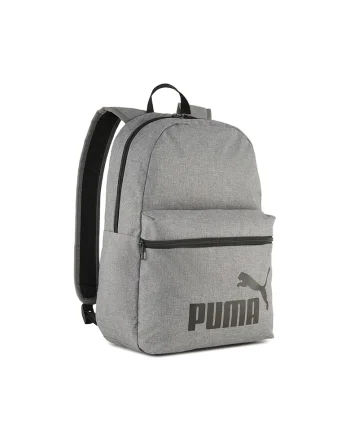 Rucsac cu logo, Gri melange